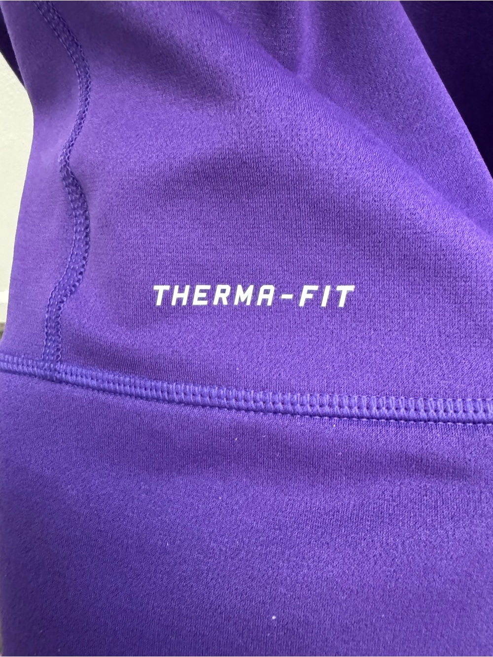 Nike Purple Zip-Up Hoodie with Hood Athletic Comfort Athleisure Cozy Versatile - Picture 4 of 9